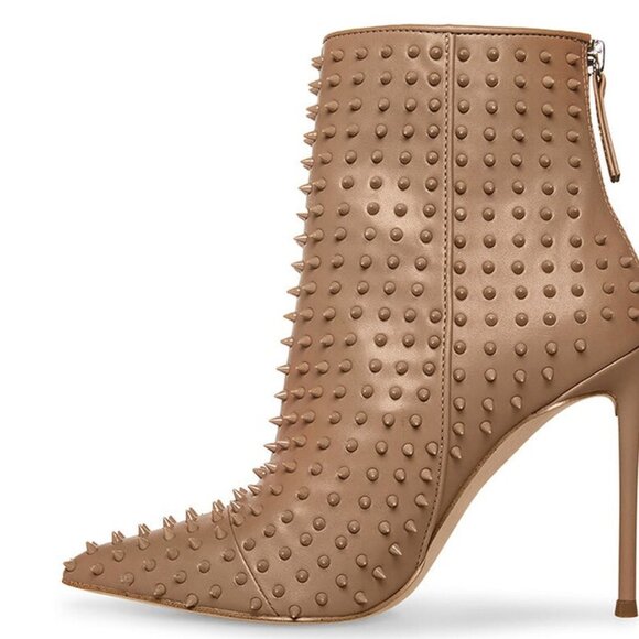 NEW IN BOX - Steve Madden Vapor Boot - Spiked - Mocha - Picture 4 of 6